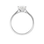 Bague Solitaire Athena Or Blanc Diamant - Bagues solitaires Femme | Histoire d&rsquo;Or