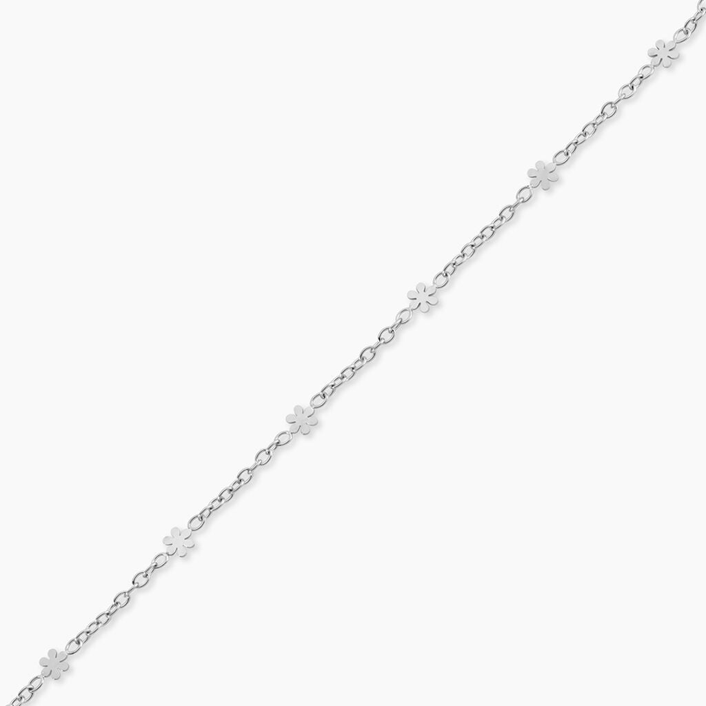 Bracelet Danaya Acier Blanc - Bracelets fantaisie Femme | Histoire d&rsquo;Or