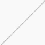 Bracelet Danaya Acier Blanc - Bracelets fantaisie Femme | Histoire d&rsquo;Or