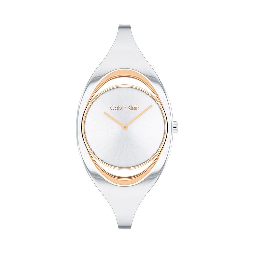 Montre Calvin Klein Elated Blanc - Montres Femme | Histoire d&rsquo;Or