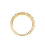 Bague Marie-baptistine Plaqu&eacute; Or Jaune Oxyde De Zirconium - Bagues avec pierre Femme | Histoire d&rsquo;Or