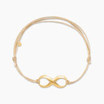 Bracelet Infini Or Jaune - Bracelets cordon Femme | Histoire d&rsquo;Or