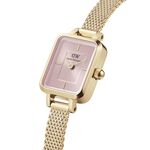 Montre Daniel Wellington Quadro Mini Rose - Montres Femme | Histoire d&rsquo;Or
