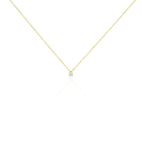Collier Elfa Or Jaune Diamant - Colliers Femme | Histoire d’Or