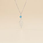Collier Argent Blanc Angelika Pierres Synthetiques - Ras de cou Femme | Histoire d&rsquo;Or