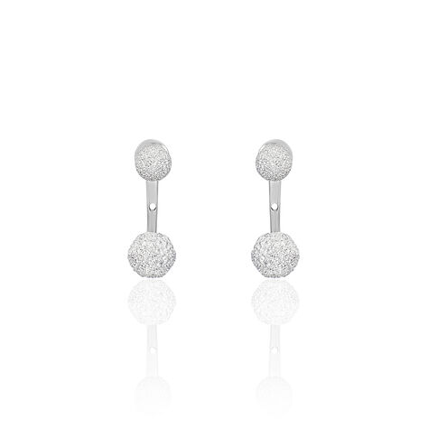 Bijoux D'oreilles Rosely Argent Blanc - Boucles d'oreilles fantaisie Femme | Histoire d’Or