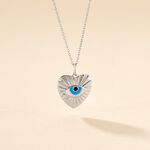 Collier Parad'eyes Argent Blanc - Colliers fantaisie Femme | Histoire d&rsquo;Or