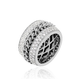 Bague Mariano Argent Blanc Oxyde De Zirconium - Bagues avec pierre Femme | Histoire d’Or