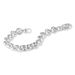 Bracelet Carola Maille Jaseron Argent Blanc - Bracelets chaîne Femme | Histoire d’Or