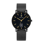 Montre Pierre Lannier Coeur Battant Noir - Montres Homme | Histoire d&rsquo;Or