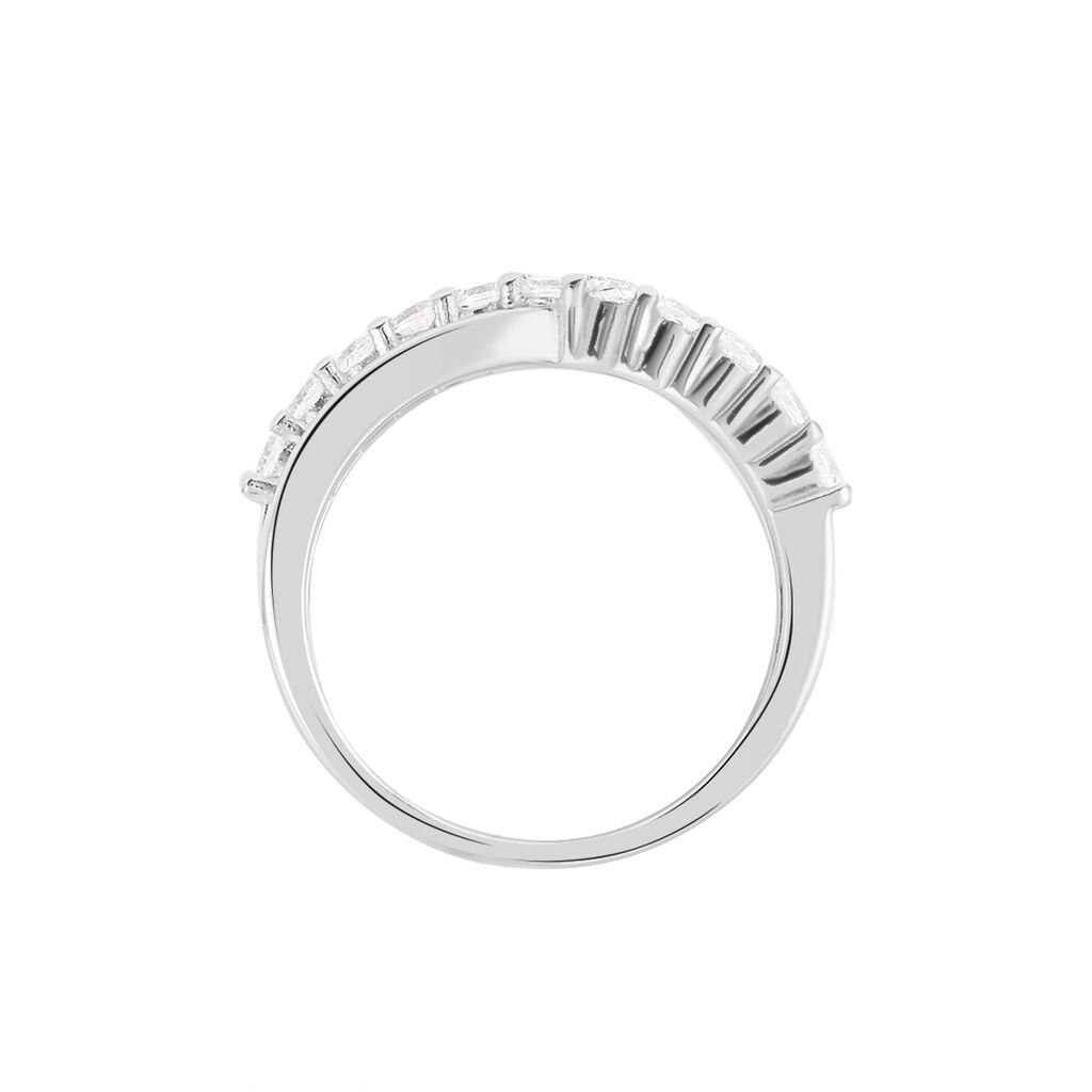 Bague Elorie Argent Oxyde De Zirconium - Bagues avec pierre Femme | Histoire d’Or