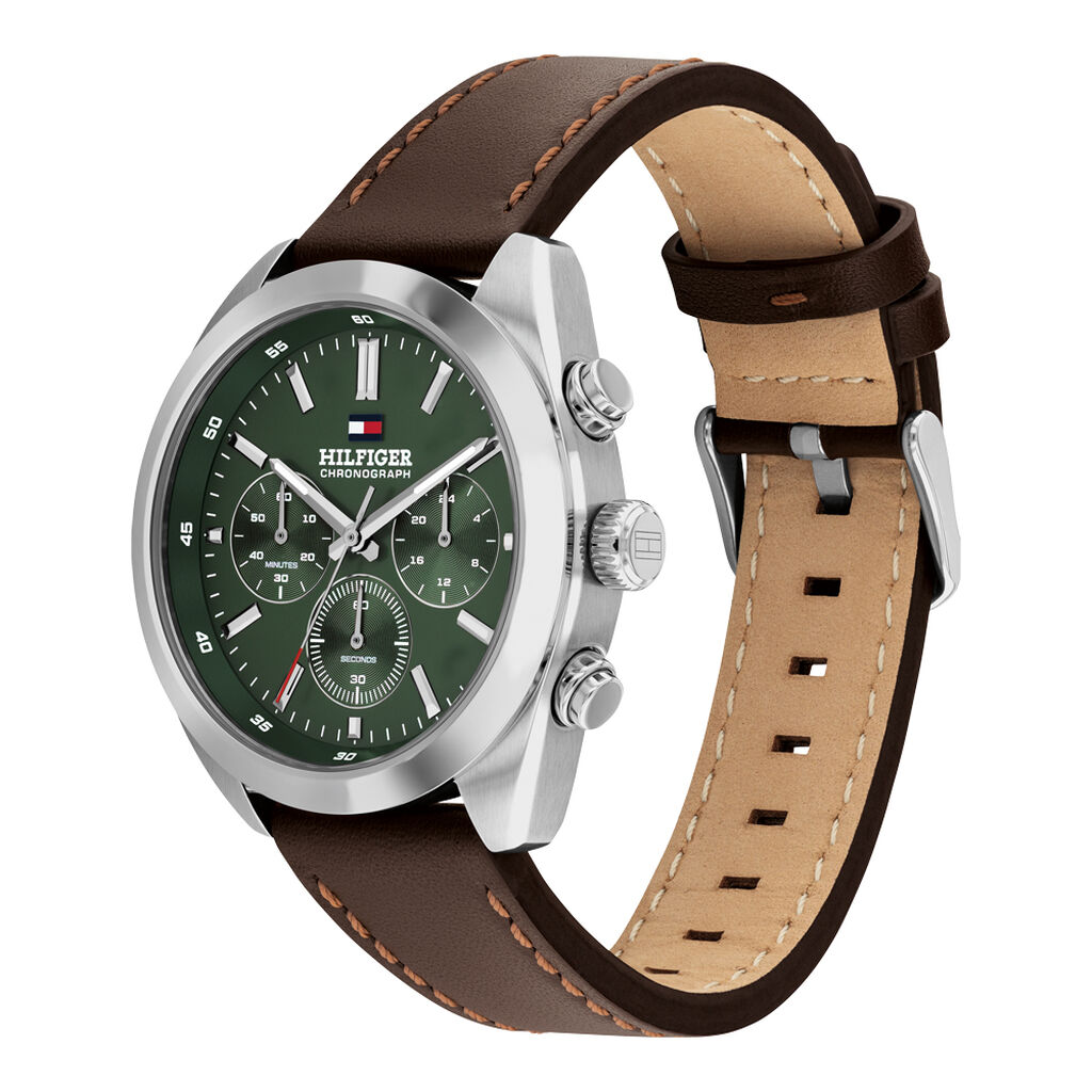 Montre Tommy Hilfiger Hudson Vert - Nouveautés Homme | Histoire d’Or