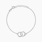 Bracelet Argent Blanc Ula - Bracelets Femme | Histoire d&rsquo;Or