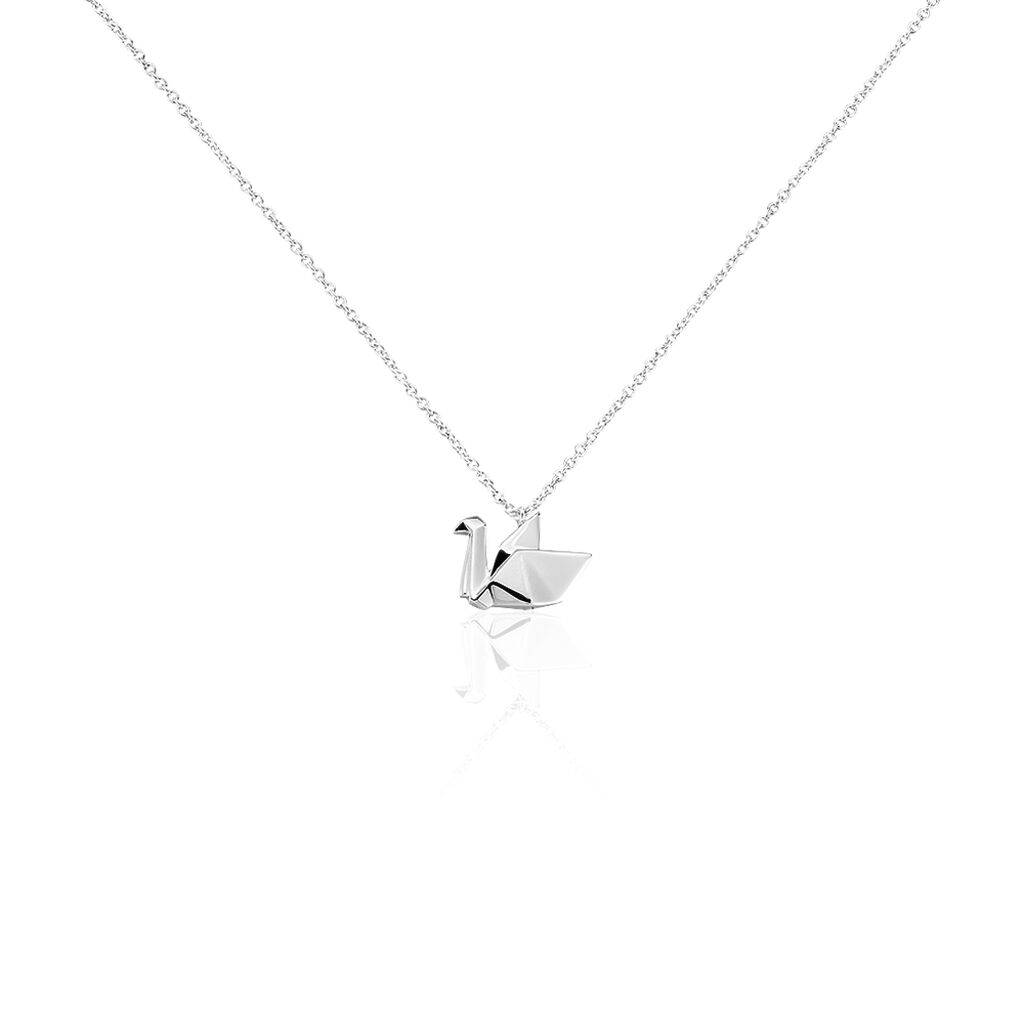 Collier Pila Argent Blanc - Colliers fantaisie Femme | Histoire d’Or