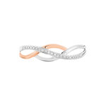 Bague Batista Or Bicolore Diamant - Bagues avec pierre Femme | Histoire d&rsquo;Or