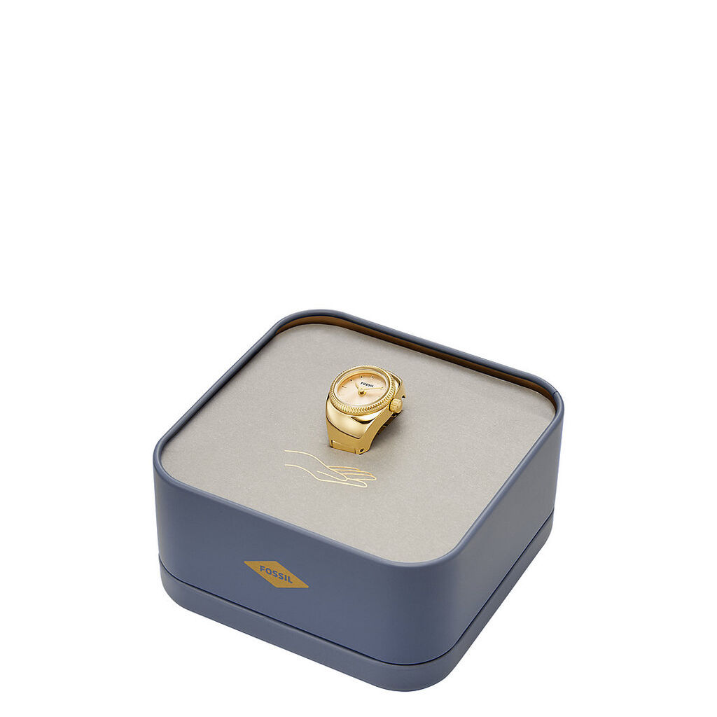 Montre Fossil Watch Ring Doré - Montres Femme | Histoire d’Or