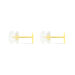 Boucles D'oreilles Puces Anne-berengere Triangle Or Jaune - Clous d'oreilles Femme | Histoire d’Or