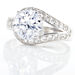 Bague Melisse Argent Blanc Oxyde De Zirconium - Bagues solitaires Femme | Histoire d’Or