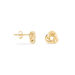 Boucles D'oreilles Puces Marcelina Plaqué Or Jaune - Boucles d'oreilles fantaisie Femme | Histoire d’Or