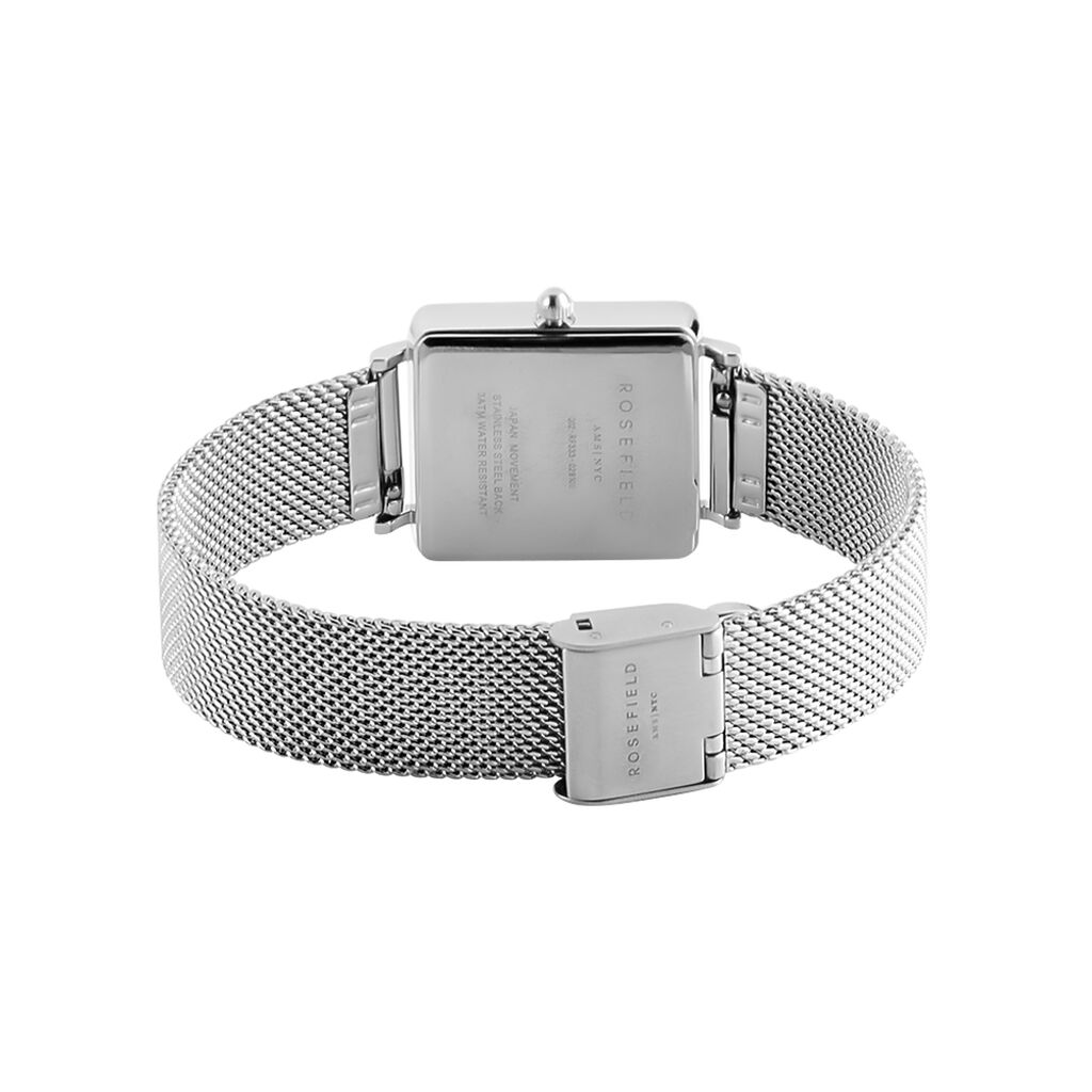 Montre Rosefield The Boxy Blanc - Montres Femme | Histoire d’Or