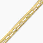 Bracelet Mandera Acier Jaune - Bracelets Femme | Histoire d&rsquo;Or