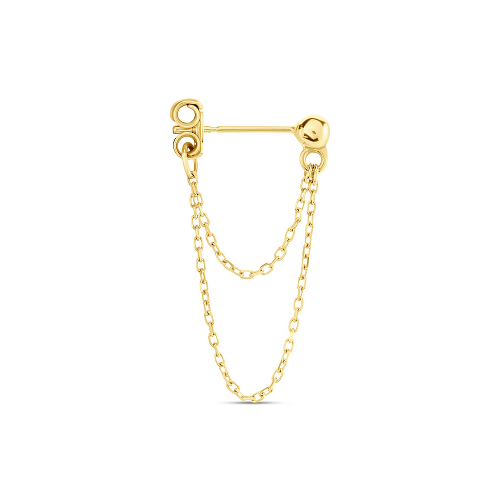 Boucle D'oreille Chander Or Jaune - Ear cuffs Femme | Histoire d’Or