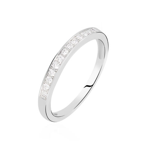 Alliance Rhea Or Blanc Diamant - Alliances Femme | Histoire d’Or