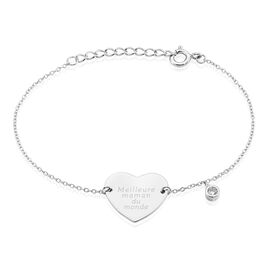 Bracelet Argent Moltinus Oxyde De Zirconium - Bracelets fantaisie Femme | Histoire d’Or