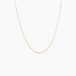 Cha&icirc;ne Igoa Maille For&ccedil;at Diamantee Or Jaune - Chaines Femme | Histoire d&rsquo;Or