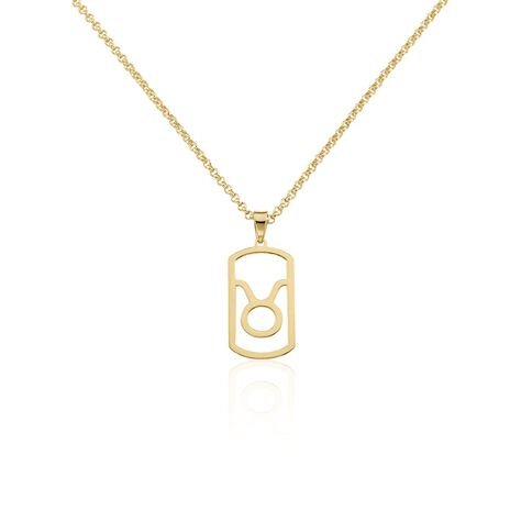 Collier Plaqué Or Prospero - Colliers Zodiaque Homme | Histoire d’Or