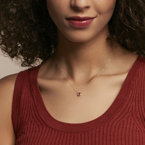 Collier Arenale Or Jaune Amethyste - Colliers Femme | Histoire d’Or