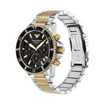 Montre Emporio Armani World Explorer Noir - Montres solaires Homme | Histoire d&rsquo;Or