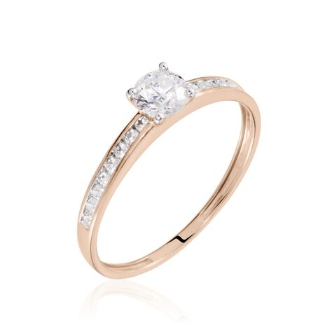 Bague Harem Or Rose Oxyde - Bagues solitaires Femme | Histoire d’Or