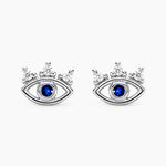 Boucles D'oreilles Puces Hina Argent Blanc Oxyde De Zirconium - Boucles d'oreilles fantaisie Femme | Histoire d&rsquo;Or