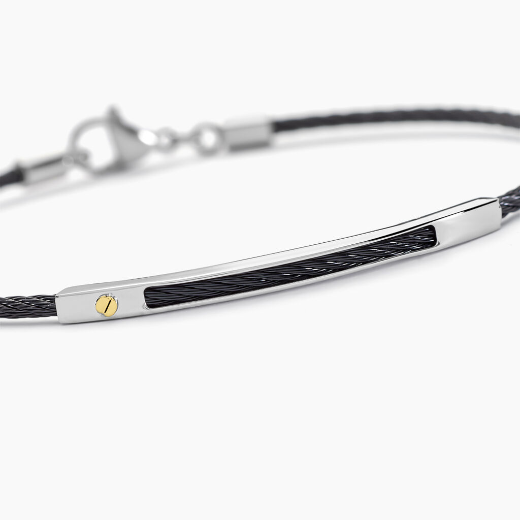 Bracelet Royan Acier Tricolore - Bracelets Homme | Histoire d’Or