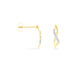 Boucles D'oreilles Puces Smina Or Jaune Diamant - Boucles d'oreilles pendantes Femme | Histoire d’Or