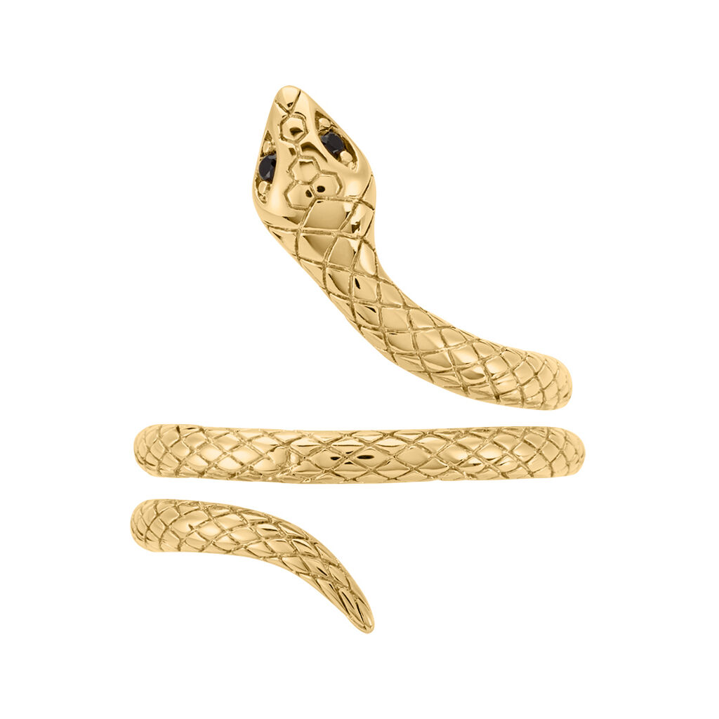 Bague Yasha Plaqué Or Jaune Spinelle Synthétique - Bagues avec pierre Femme | Histoire d’Or