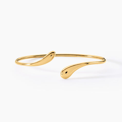 Bracelet Jonc Othilde Argent Dor&eacute; A L'Or 750/1000 - Bracelets joncs Femme | Histoire d&rsquo;Or
