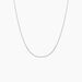 Chaîne Claudine Maille Forçat Argent Blanc - Chaines Femme | Histoire d’Or