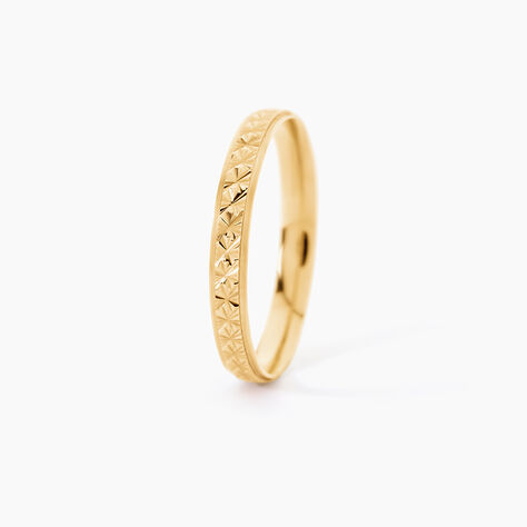 Alliance Judoca Or Jaune - Alliances 18 carats Unisex | Histoire d&rsquo;Or