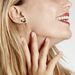 Boucles D'oreilles Puces Disney Acier Doré Cristaux - Boucles d'oreilles fantaisie Femme | Histoire d’Or