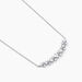 Collier Monique Argent Blanc Oxyde De Zirconium - Colliers fantaisie Femme | Histoire d’Or