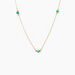 Collier Billy Or Jaune Turquoise - Colliers Femme | Histoire d’Or