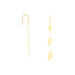 Boucles D'oreilles Pendantes Edinna Or Jaune - Boucles d'oreilles pendantes Femme | Histoire d’Or