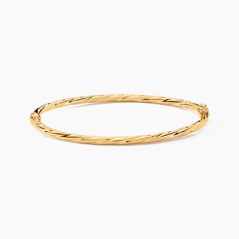 Bracelet Jonc Anaisaae Torsade Or Jaune - Bracelets joncs Femme | Histoire d’Or