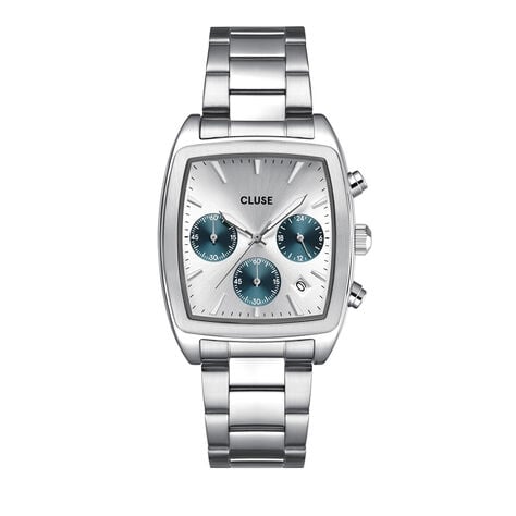 Montre Cluse Quartaut Chrono Argenté - Montres Homme | Histoire d’Or
