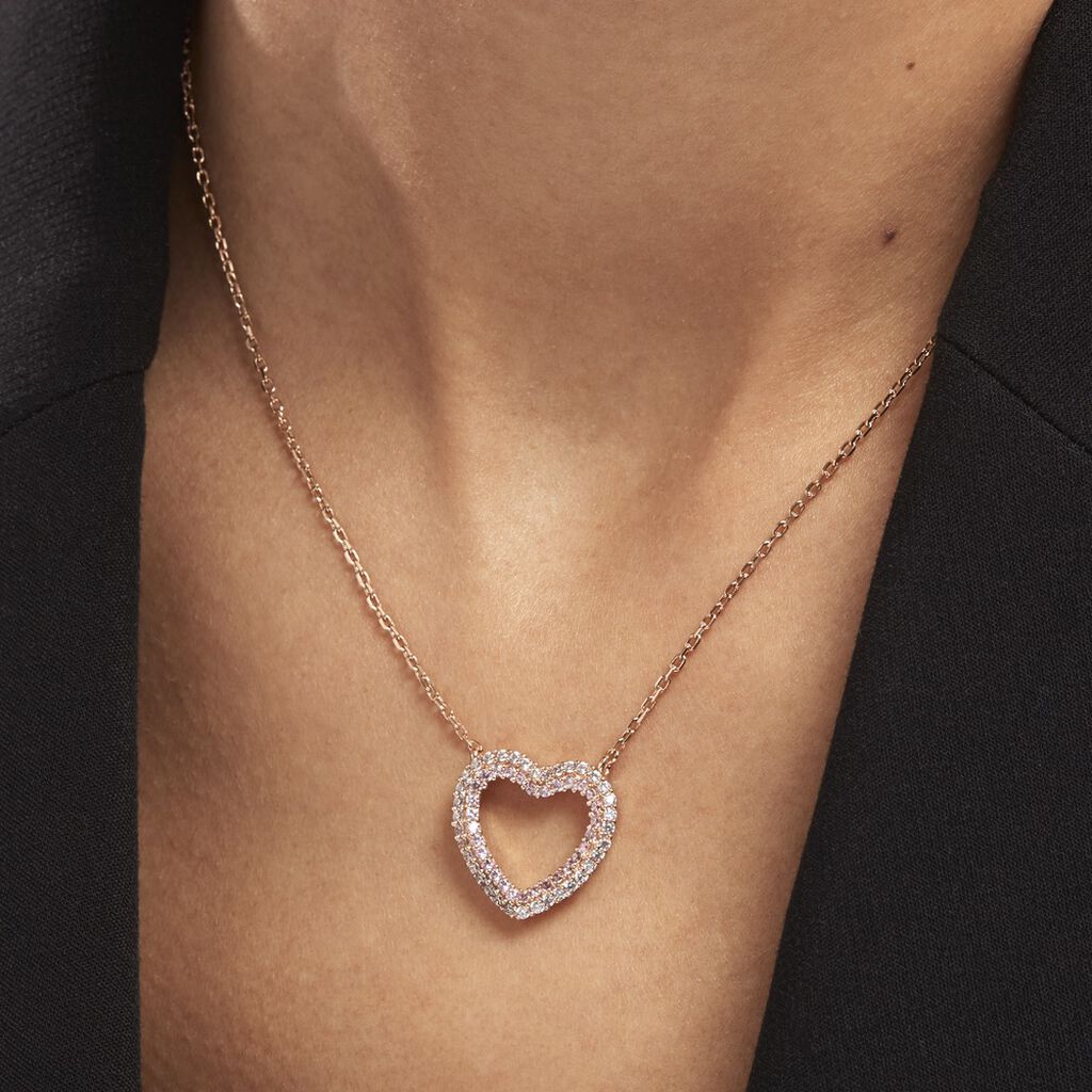 Collier Plaqué Or Jaune Xavia Oxydes De Zirconium - Colliers Femme | Histoire d’Or