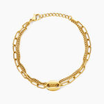 Bracelet Numah Acier Jaune - Bracelets Femme | Histoire d&rsquo;Or