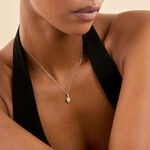 Collier Clothilde Or Blanc Oxyde De Zirconium - Anniversaire Femme | Histoire d&rsquo;Or