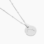 Collier Astr Argent Oxydes De Zirconium - Colliers Zodiaque Femme | Histoire d&rsquo;Or